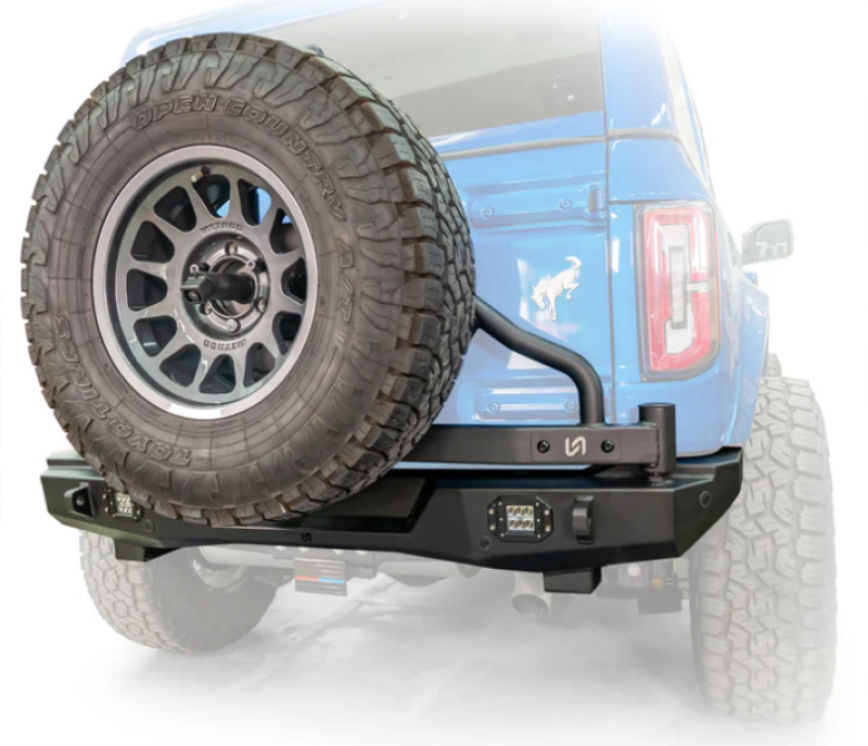 Ford Bronco Bumper - Rear - TURN Offroad - Swing Out Tire Carrier - `21-`27